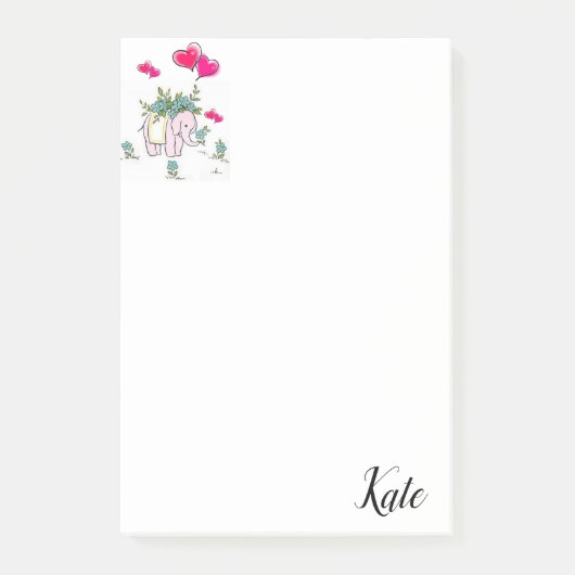 Post-it Notes Olifant (Voorkant)