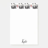 Post-it Notes Panda Popcorn (Voorkant)