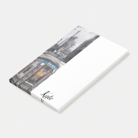 Post-it Notes Parijs Frankrijk (Schuin)