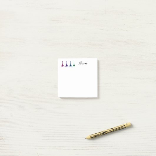 Post-it-Notes-Parijs Post-it® Notes (Op bureau)
