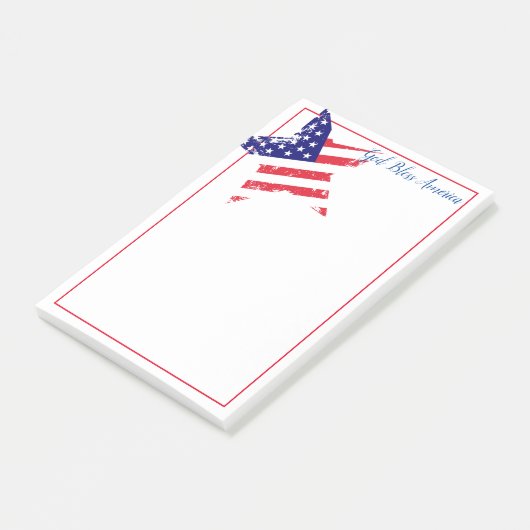 Post-it-Notes-patriottische ster Post-it® Notes (Schuin)