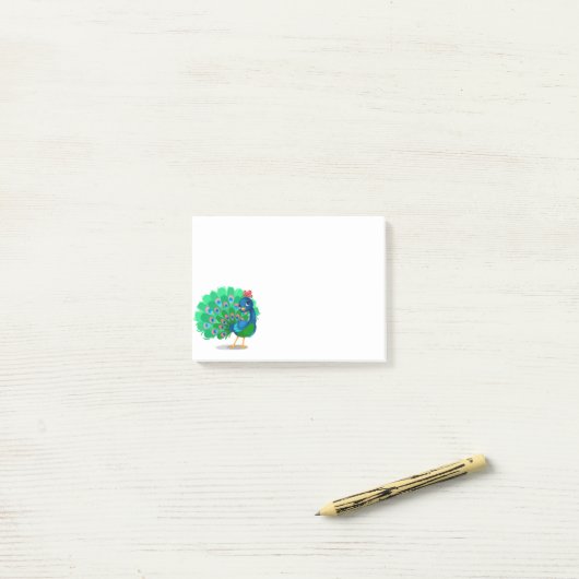 Post-it-Notes-Pauw Post-it® Notes (Op bureau)
