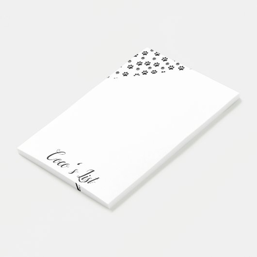 Post-it Notes Paws Kat Kittens Honden Puppy (Schuin)