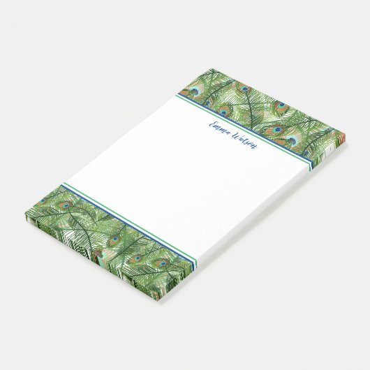 Post-it Notes-Peacock Feathers Post-it® Notes (Schuin)