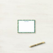 Post it Notes-Peacock Feathers Post-it® Notes (Op bureau)