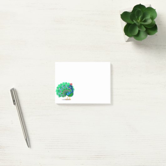 Post-it-Notes-Peacock Post-it® Notes (Kantoor)