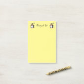 Post-it Notes Pinguïn Hommels (Op bureau)