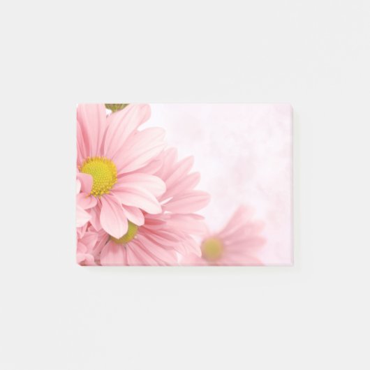 Post-it-Notes-Pink Daisies Post-it® Notes (Voorkant)