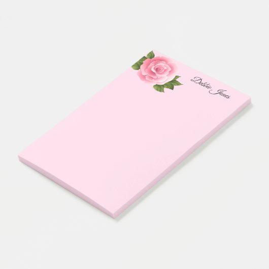 Post-it-Notes-Pink Rose Post-it® Notes (Schuin)