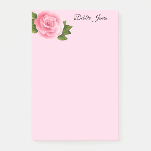 Post-it-Notes-Pink Rose Post-it® Notes (Voorkant)