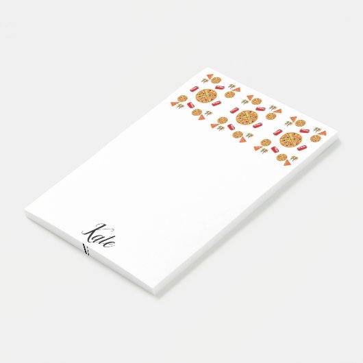 Post-it Notes Pizza (Schuin)