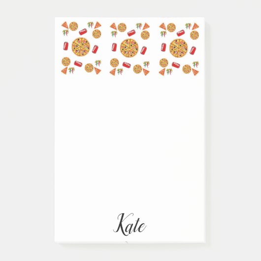 Post-it Notes Pizza (Voorkant)