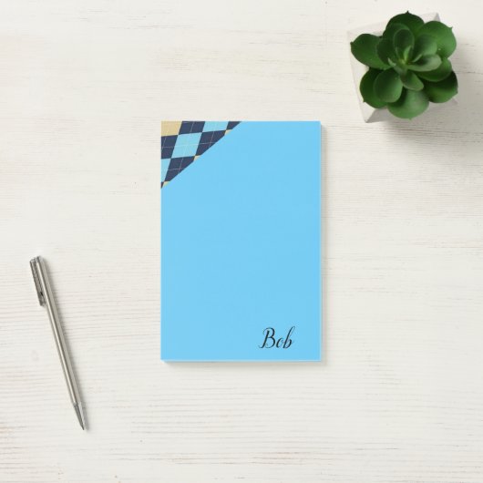 Post-it Notes Plaid (Kantoor)