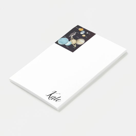 Post-it Notes Planeten (Schuin)