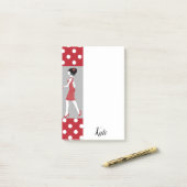 Post-it Notes Red Polkadot (Op bureau)