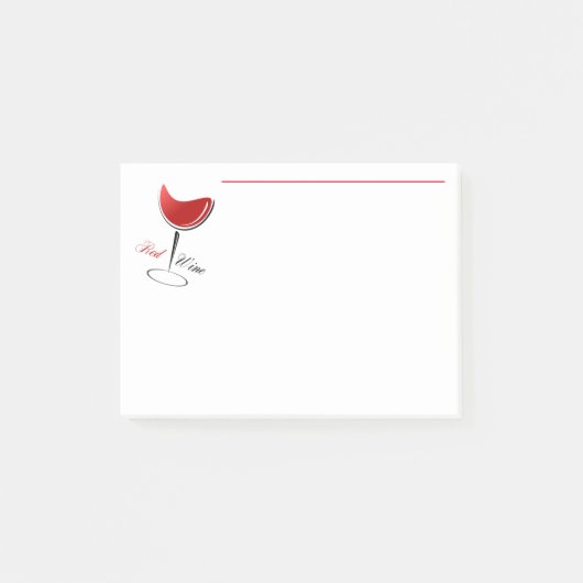 Post-it-Notes-Red Wine Post-it Notes (Voorkant)