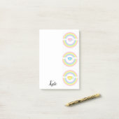 Post-it Notes Regenboog (Op bureau)