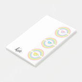 Post-it Notes Regenboog (Schuin)