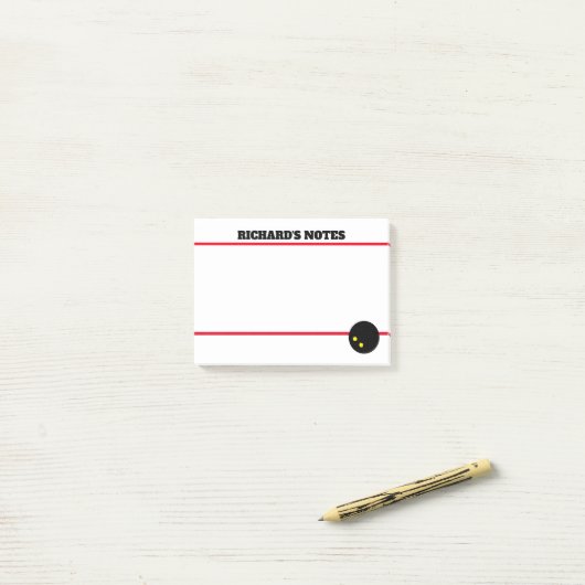 Post-it® notes rond de vierkant voor plakberichten (Op bureau)