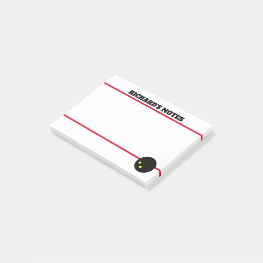 Post-it® notes rond de vierkant voor plakberichten (Schuin)