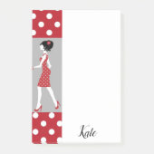 Post-it Notes Rood Stippenpatroon (Voorkant)