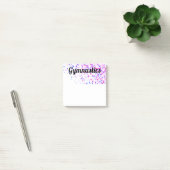 Post-it Notes - Roze en Blauwe Stars Gymnastiek (Kantoor)