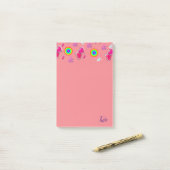 Post-it Notes Roze Hartjes (Op bureau)