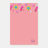 Post-it Notes Roze Hartjes (Voorkant)