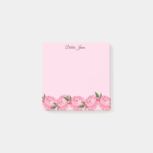 Post-it-Notes-roze Peony Post-it® Notes (Voorkant)