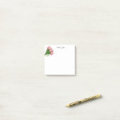 Post-it-Notes-roze Tulpen Post-it® Notes (Op bureau)