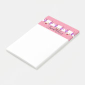 Post-it Notes Roze Varkens (Schuin)