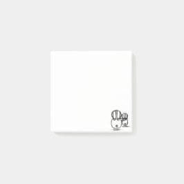 Post-It Notes | Schattige paar konijn