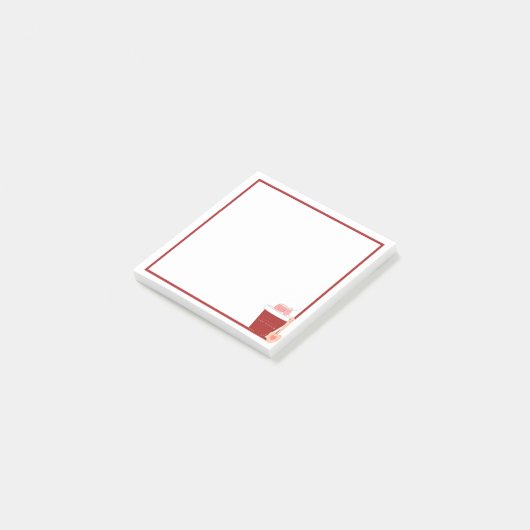 Post-It Notes | Schattigee ijsbeker en marshmallow (Schuin)