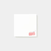 Post-It Notes | Schattigee marshmallow (Voorkant)