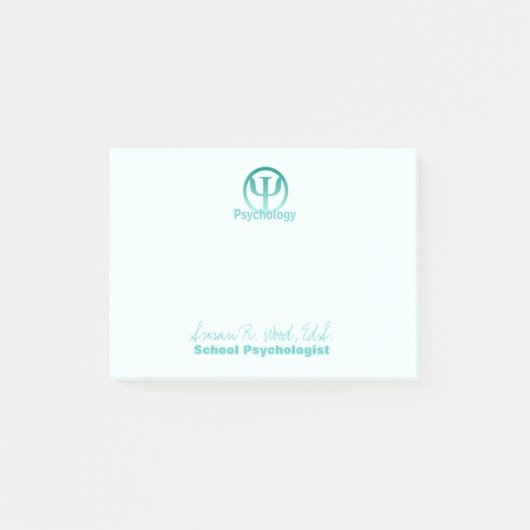 Post-it® notes schoolpsycholoog (Voorkant)