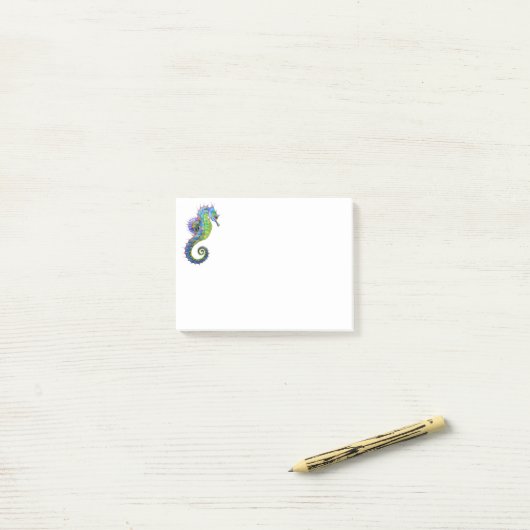 Post-it-Notes-Seahorse Post-it® Notes (Op bureau)