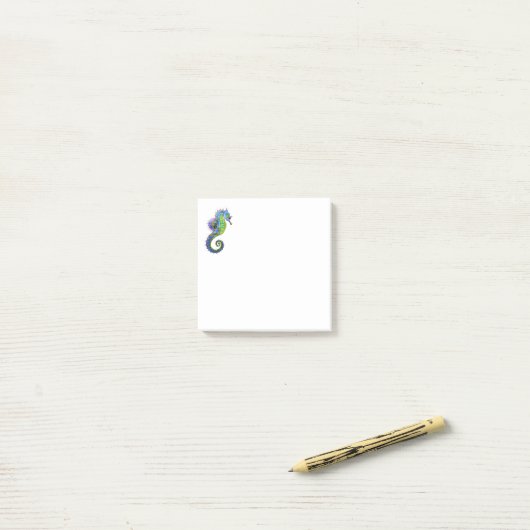 Post-it-Notes-Seahorse Post-it® Notes (Op bureau)