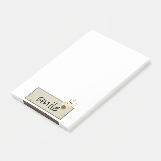 Post-it Notes Smile Hommeltje (Schuin)