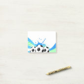 Post-it-Notes-Soccer Post-it® Notes (Op bureau)