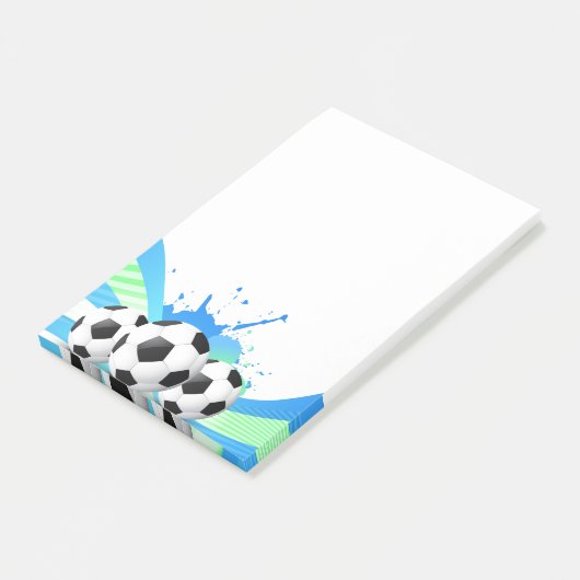 Post-it-Notes-Soccer Post-it® Notes (Schuin)