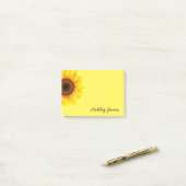Post-it-Notes-Sunflower Post-it® Notes (Op bureau)