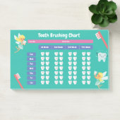 Post-it Notes -Tandenpoetsen Taken Checklist (Kantoor)