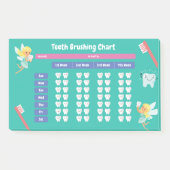 Post-it Notes -Tandenpoetsen Taken Checklist (Voorkant)