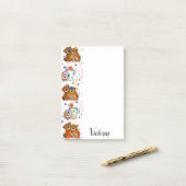 Post-it Notes Teddy Bear (Op bureau)