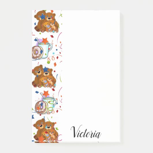 Post-it Notes Teddy Bear (Voorkant)