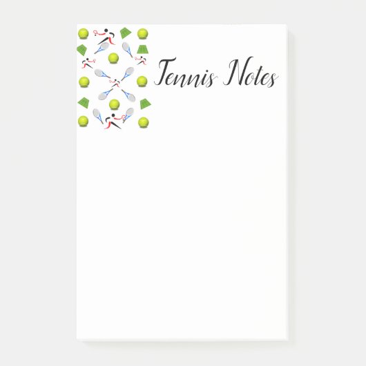 Post-it Notes Tennis (Voorkant)