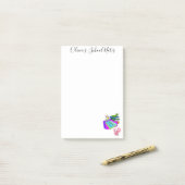 Post-it Notes Terug naar School Varken (Op bureau)