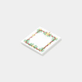 Post-it® Notes Vakantie Gouden Ster Kerstkrans (Schuin)