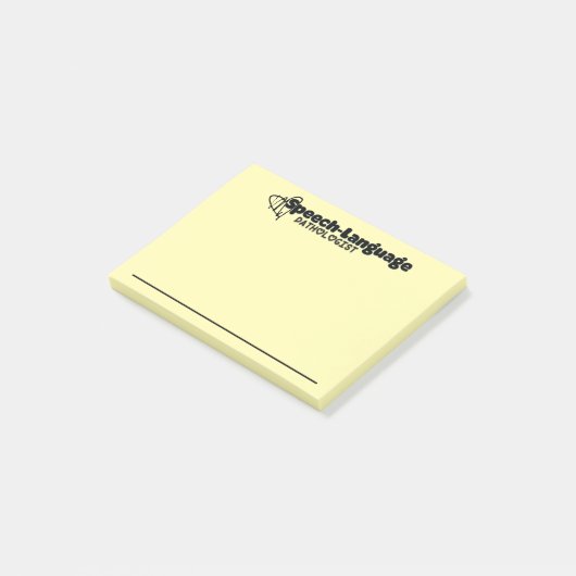 Post-it Notes van de taalpatholoog (Schuin)