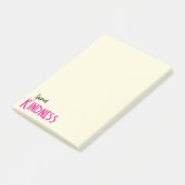 Post-it Notes Verspreiden Vriendelijkheid (Schuin)